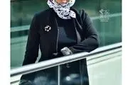 مریم کاویانی با استایل زمستانی در پشت بام!/ عکس