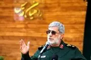 سردار قاآنی: مقاومت سرنوشت را در نبردها معین می‌کند نه پول و سلاح
