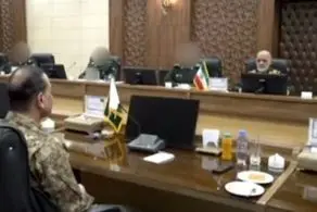 فرمانده ارتش پاکستان با فرماندهی قرارگاه مرکزی خاتم‌الانبیا دیدار کرد