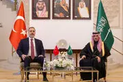 دیدار وزیران خارجه ترکیه و عربستان در ریاض 