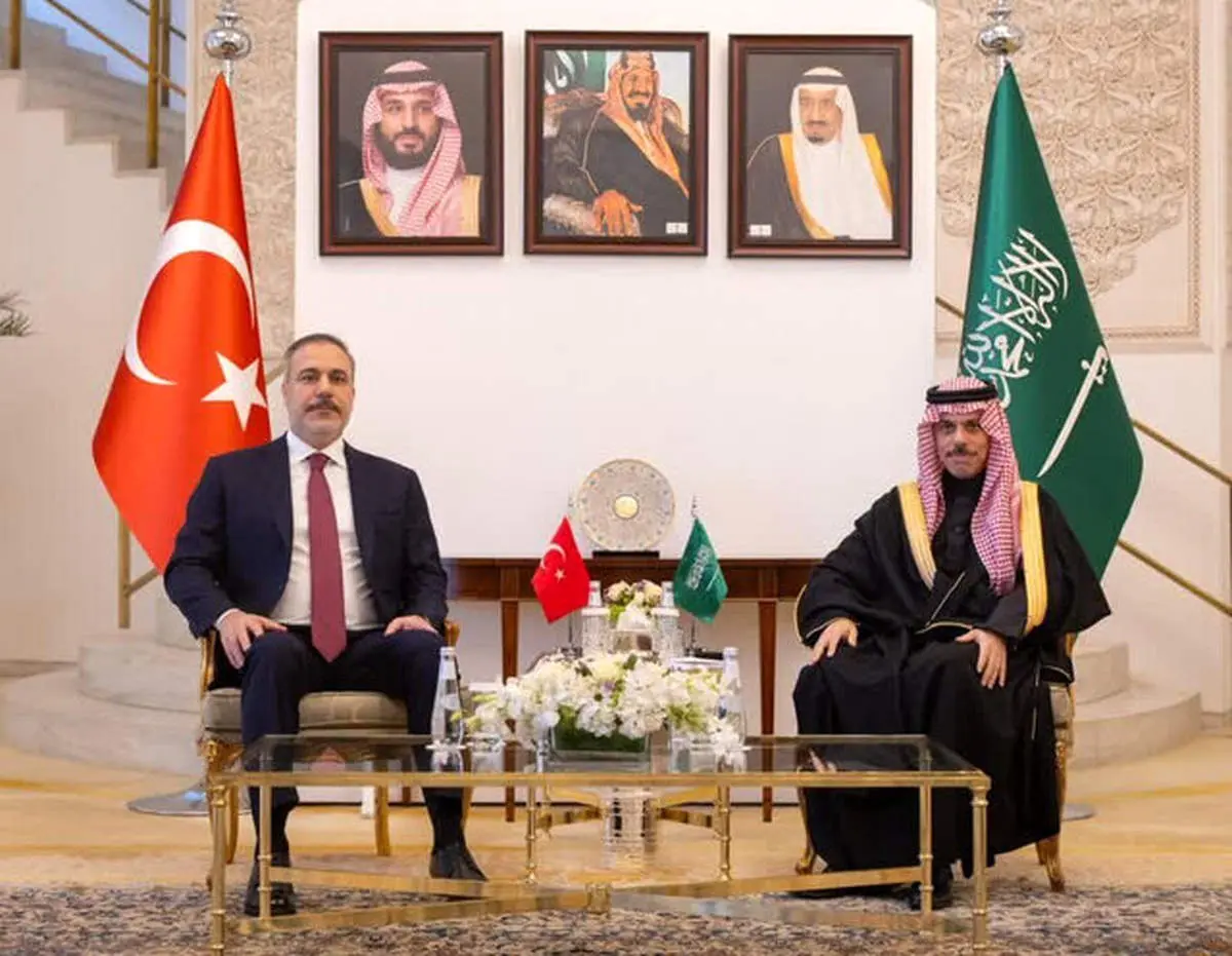 دیدار وزیران خارجه ترکیه و عربستان در ریاض 