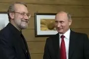 لاریجانی پیام رهبری را تقدیم پوتین کرد 