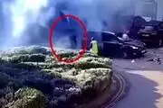 زندانی کردن بمب گذار در داخل تاکسی!

