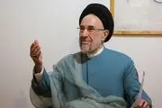 سیدمحمد خاتمی: تهاجم خارجی و جنگ همه‌جانبه ایران را از پا در نمی آورد مگر اینکه بعد از آن حکمرانی نتواند، نقص‌ها را درمان کند 