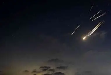 شلیک ممتد پدافند در غرب تهران