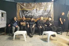 علی لاریجانی در کنار نیروهای نظامی در کربلا + ببینید 