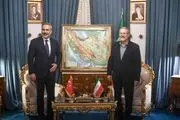 دیدار علی لاریجانی با هاکان فیدان