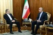 دیدار سرکنسول جدید جمهوری اسلامی ایران در آستاراخان با وزیر امور خارجه