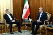 دیدار سرکنسول جدید جمهوری اسلامی ایران در آستاراخان با وزیر امور خارجه