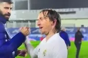 پیکه و مودریچ به جان هم افتادند!