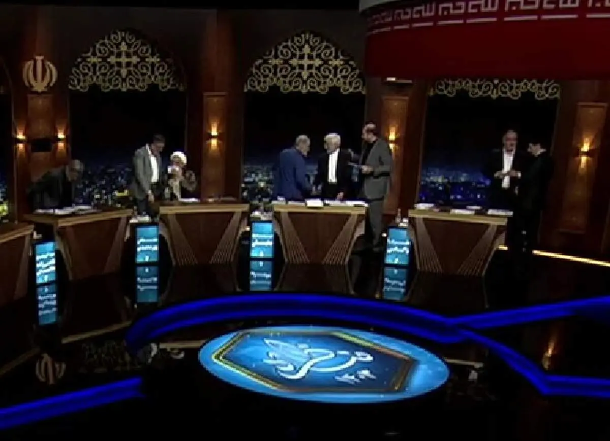 حرکت عجیب و هماهنگ ۳ کاندیدا در زمان استراحت مناظره/ تصاویر