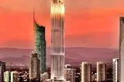 برج ترامپ در استرالیا  قبل از ساخت فرو ریخت + عکس