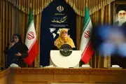 نشست خبری فاطمه مهاجرانی سخنگوی دولت