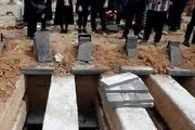  عکس/ عجیب‌ترین تصویری که از یک تشییع جنازه دیده اید شوکه میشوید!