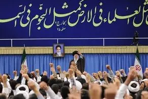 دیدار طلاب و اساتید حوزه‌ علمیه با رهبری همزمان با روز عفاف و حجاب 