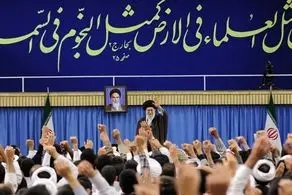 دیدار طلاب و اساتید حوزه‌ علمیه با رهبری همزمان با روز عفاف و حجاب 