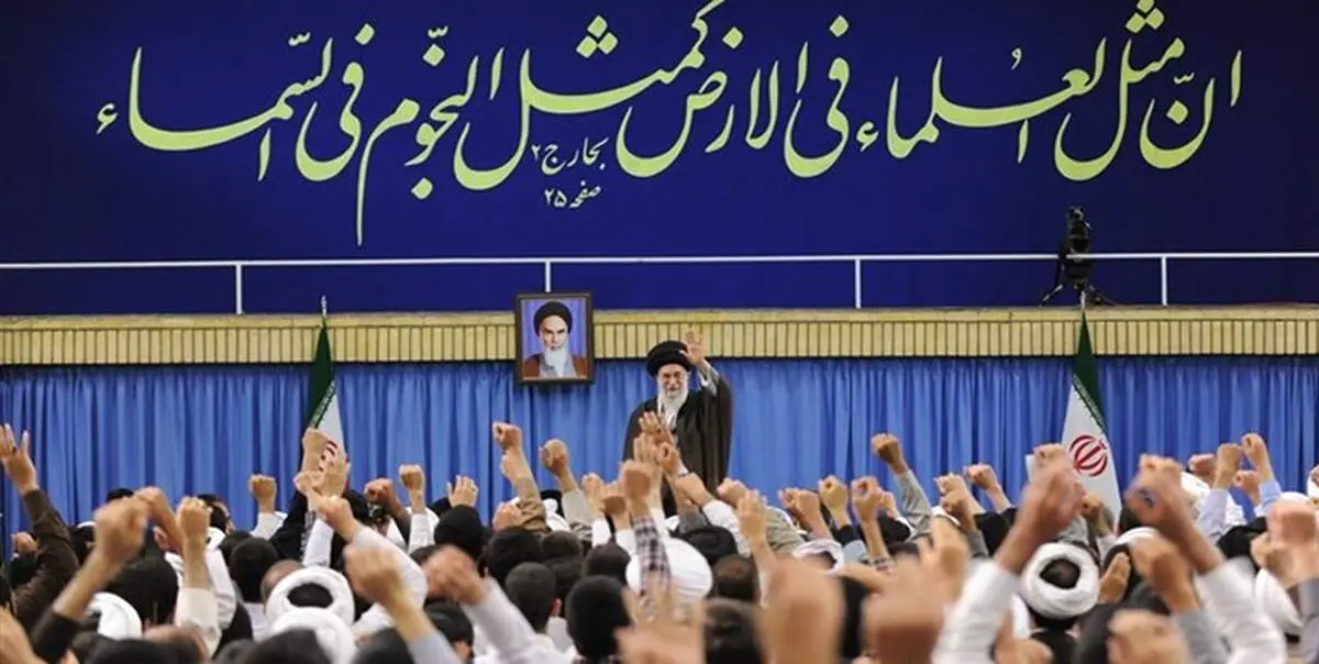 دیدار طلاب و اساتید حوزه‌ علمیه با رهبری همزمان با روز عفاف و حجاب 