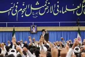 دیدار طلاب و اساتید حوزه‌ علمیه با رهبری همزمان با روز عفاف و حجاب 
