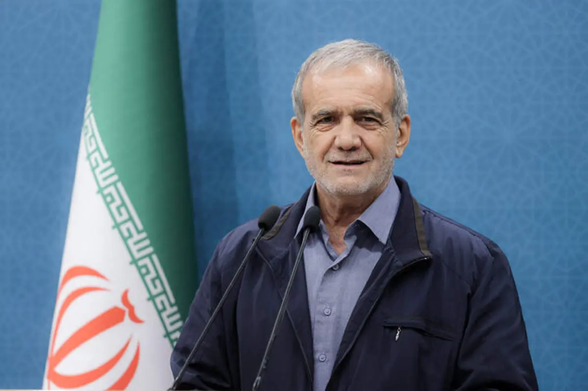 مسعود پزشکیان وارد ملارد شد 