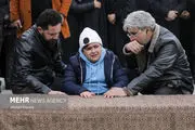 حضور «امیر غفارمنش» در مراسم تشییع پیکر «شهرام عبدلی» + عکس
