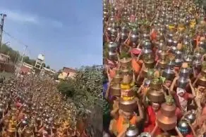 کرونا هم حریف زنان هندی نشد!

