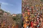 کرونا هم حریف زنان هندی نشد!
