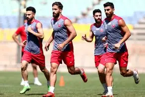  تمرین سنگین پرسپولیس با حضور یک بازیگر