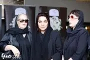 عینک هانیه توسلی در یک مراسم ختم سوژه شد