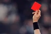 کارت قرمز عاقبت سلام نکردن به داور !  + ببینید