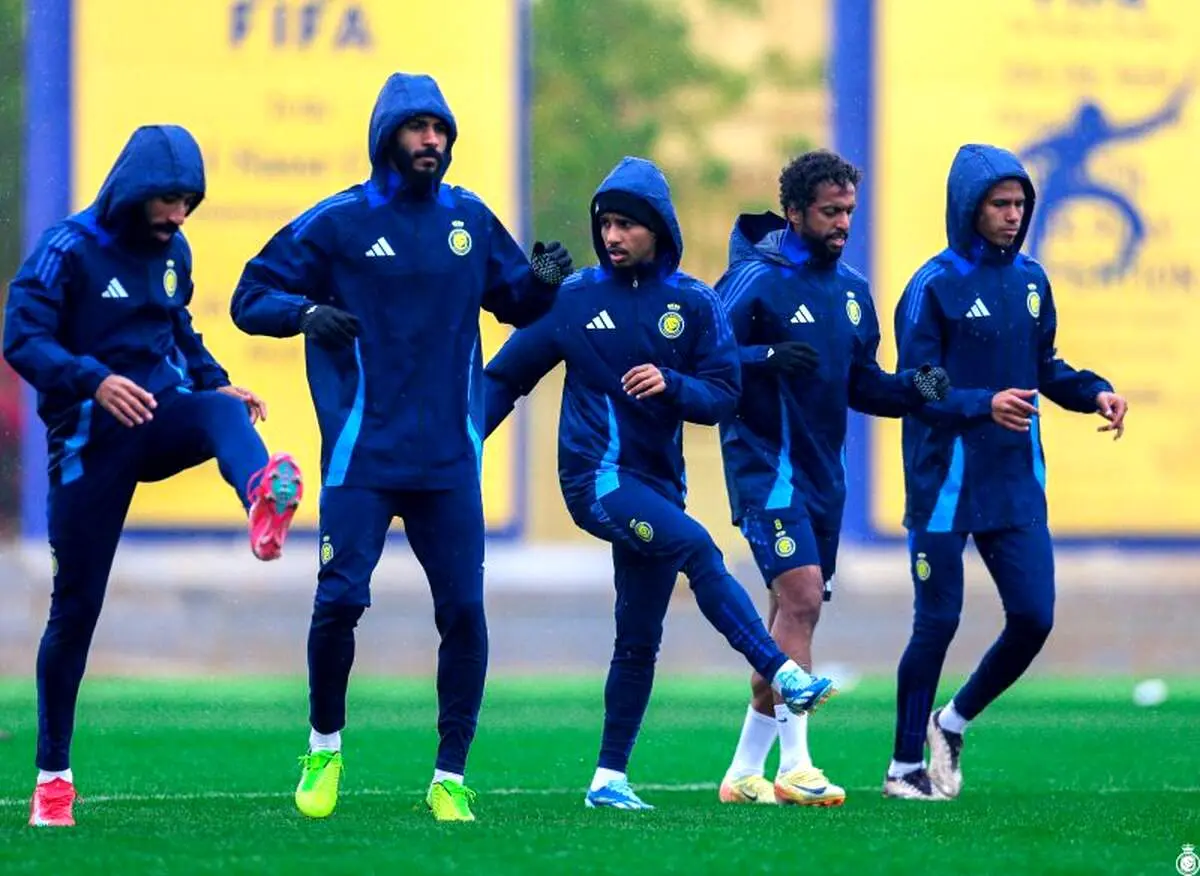 النصر و رونمایی از پیراهن روی برف تهران + عکس