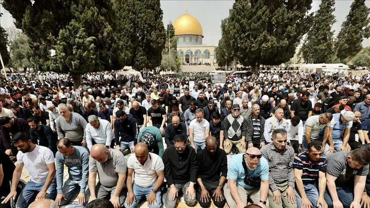 مسجدالاقصی بمباران شد؟/ رفتار بی‌شرمانه نیرو‌های اسرائیل با نمازگزاران