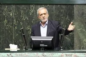 سخنرانی پزشکیان در دفاع از همتی 