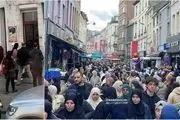 عکس جالب از زنان در خیابان های بلژیک + عکس 