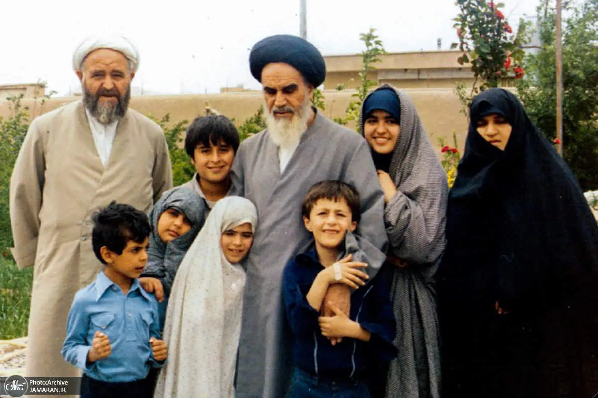 عکس جالب از کودکی سید حسن خمینی + ببینید