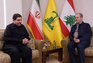 حضور مشاور و دستیار رهبری در دفتر حزب الله لبنان در تهران