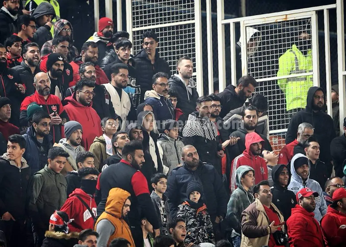 عیادت رضا درویش از تماشاگر مصدوم تیم؛ هوادار پرسپولیس اخراج شد + عکس
