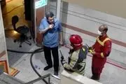 آتش سوزی مهیب یک بیمارستان در تهران/ نجات ده‌ها نفر از بیماران