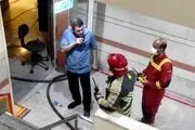 آتش سوزی مهیب یک بیمارستان در تهران/ نجات ده‌ها نفر از بیماران