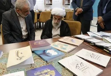 بازدید آیت الله جنتی از تازه‌ترین دستاوردهای علمی پژوهشکده شورای نگهبان