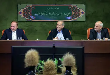 مسعود پزشکیان به وزارت جهاد کشاورزی رفت 