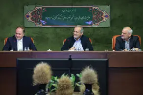 مسعود پزشکیان به وزارت جهاد کشاورزی رفت 