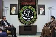 دستیار وزیر خارجه با سید حسن نصرالله دیدار کرد