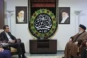 دستیار وزیر خارجه با سید حسن نصرالله دیدار کرد