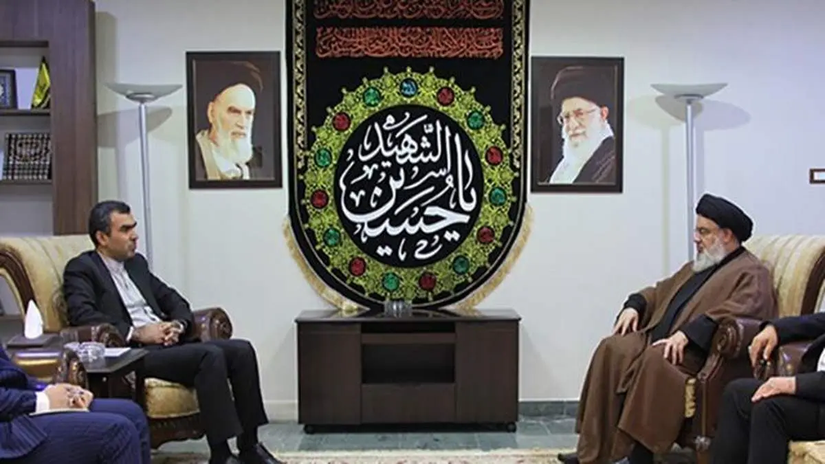 دستیار وزیر خارجه با سید حسن نصرالله دیدار کرد