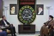 دستیار وزیر خارجه با سید حسن نصرالله دیدار کرد