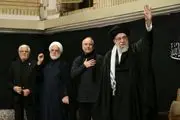 مراسم عزادارای شب عاشورا با حضور رهبر انقلاب