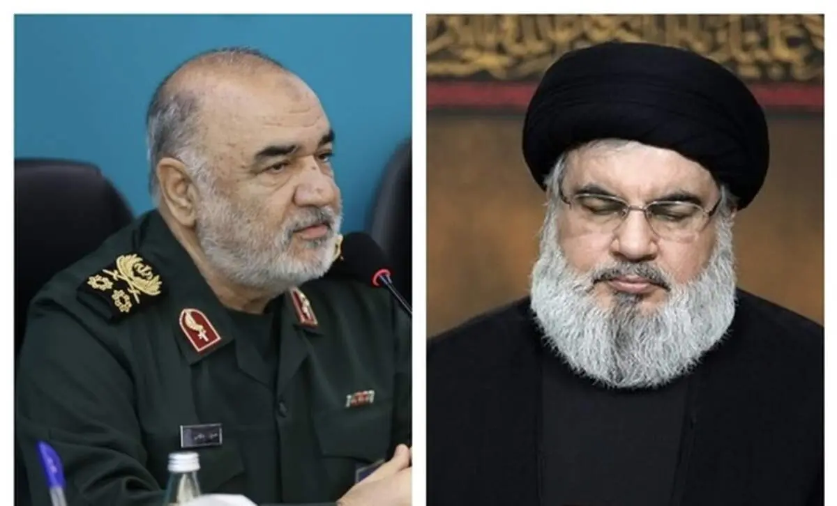 پیام مهم فرمانده کل سپاه به سیدحسن نصرالله 