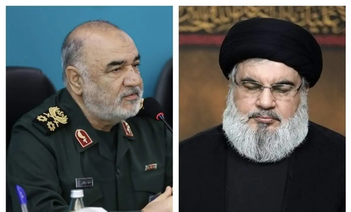 پیام مهم فرمانده کل سپاه به سیدحسن نصرالله 