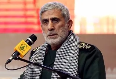 سردار قاآنی خطاب به اسرائیل: اگر با پای خود از جنوب لبنان خارج نشوید، حماسه سال ۲۰۰۰ بار دیگر تکرار خواهد شد