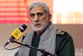 سردار قاآنی خطاب به اسرائیل: اگر با پای خود از جنوب لبنان خارج نشوید، حماسه سال ۲۰۰۰ بار دیگر تکرار خواهد شد